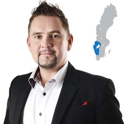 Porträtt av Peter Ammilon, försäljare för JAFO/Rat-Exx.